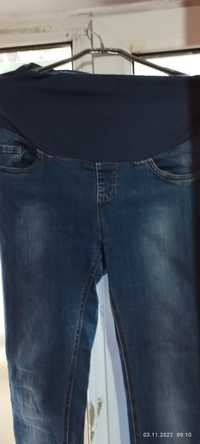 Продам джинсовые брюки для беременных