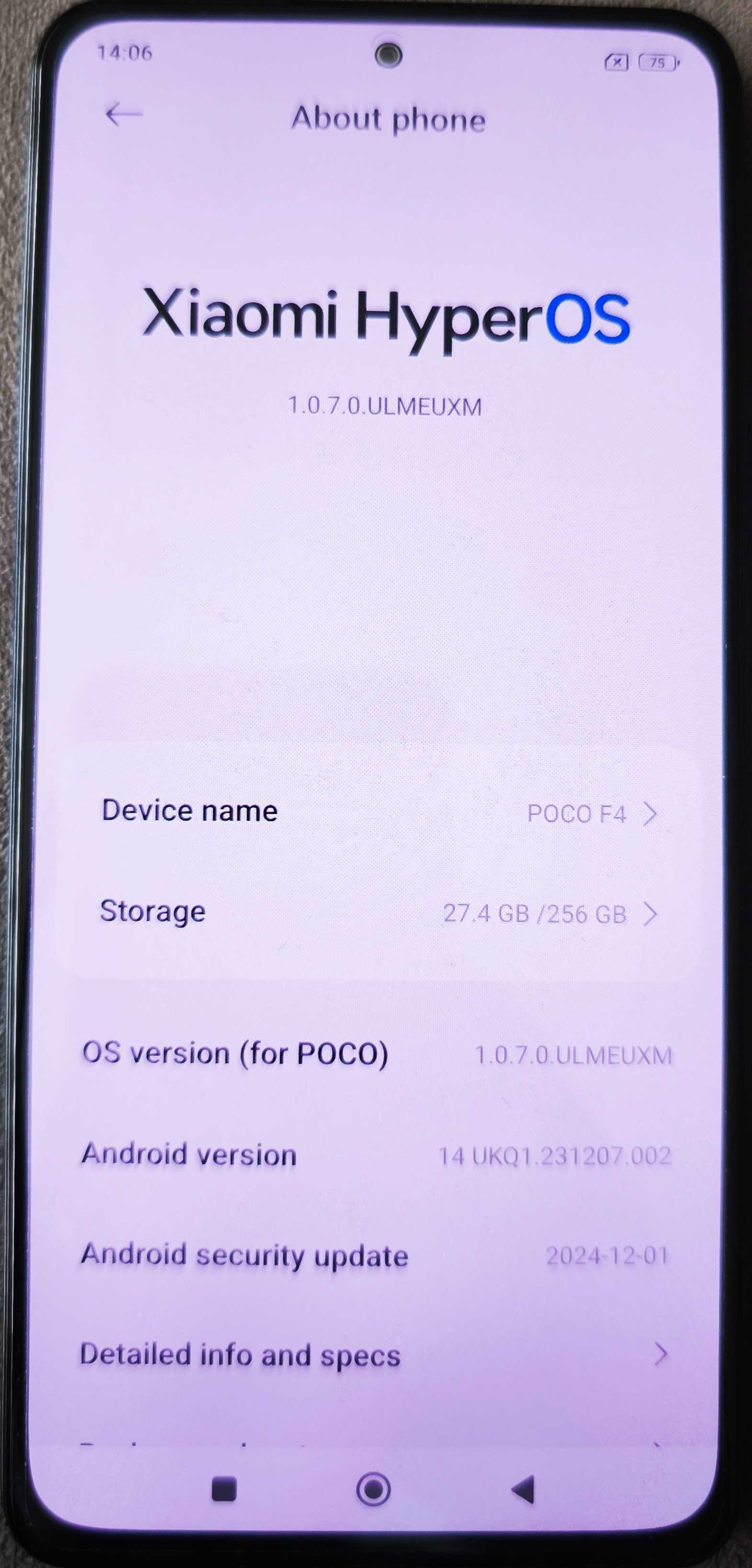 Xiaomi Poco F4, 6.67'', 8/256GB Черен
