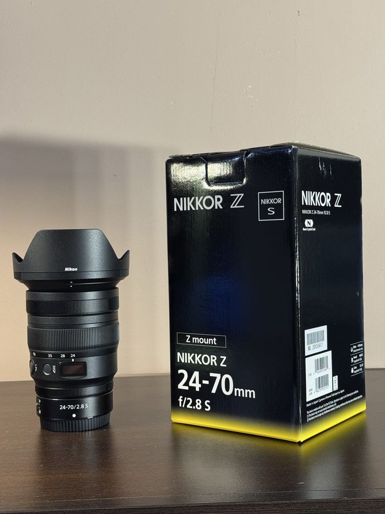 Обектив Nikon Nikkor - Z, 24-70mm, F/2.8S