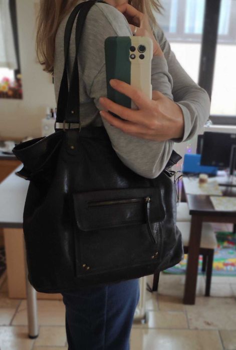 Маркови кожени чанти, естествена кожа