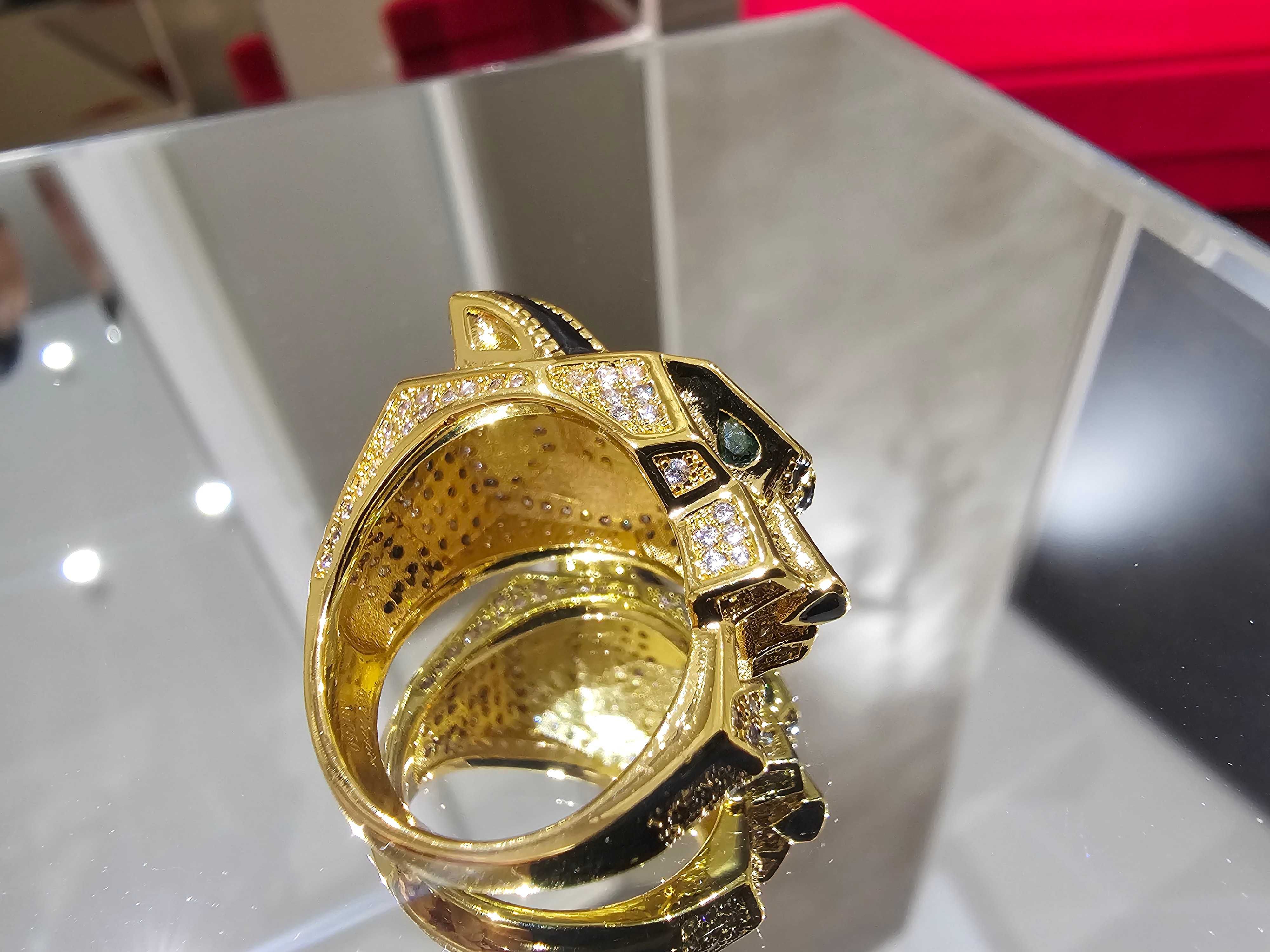 CARTIER Panthere de Cartier Big Gold Diamonds Пръстен