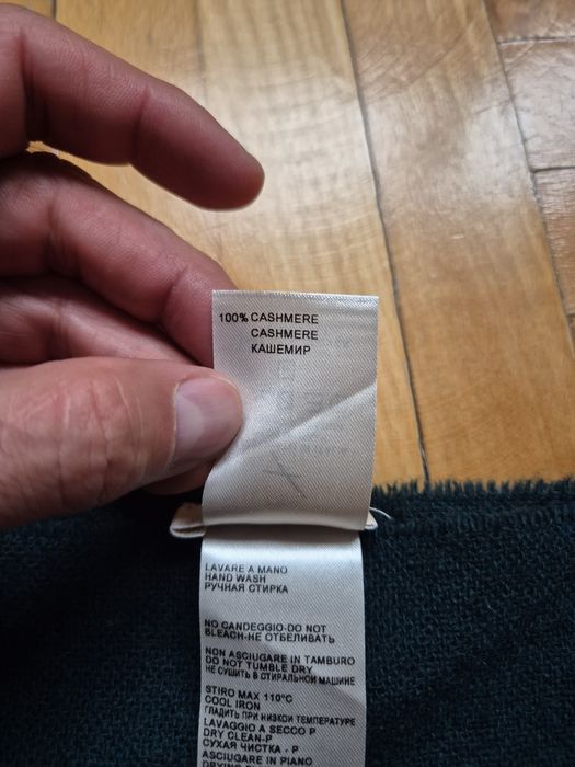 Eșarfă fular de lux Falconeri, din cașmir pur 100%, unisex - Scurt