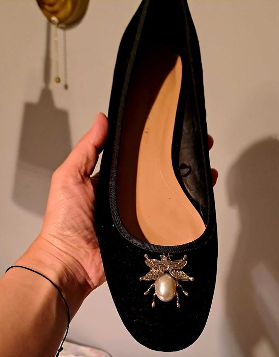 Balerini Zara, mărimea 38, model deosebit, stare perfectă