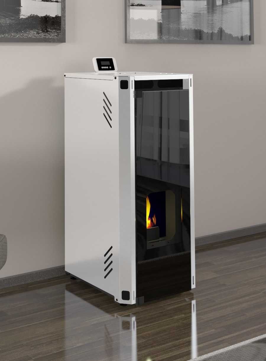 Топловъздушна пелетна камина Firestar WD10 –10kW