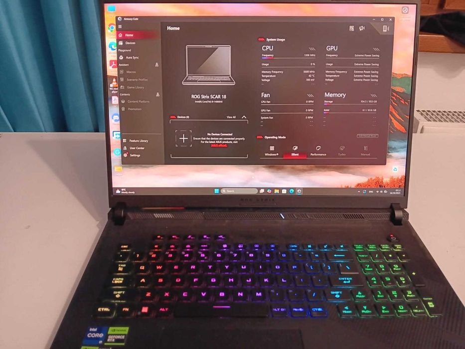 ASUS ROG Strix SCAR 18 2024 i9-14900HX / RTX 4080 / 64GB / 1TB  ca nou
