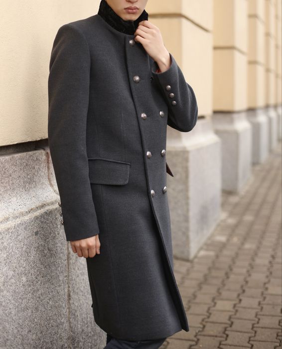 Мужское дизайнерское пальто