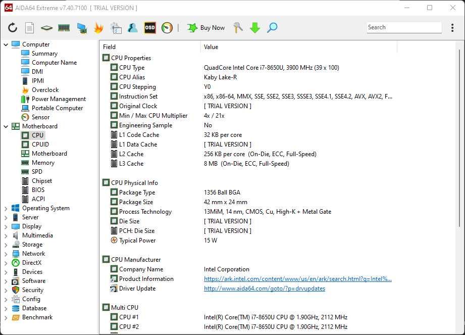 Dell 7490 i7-8650U
