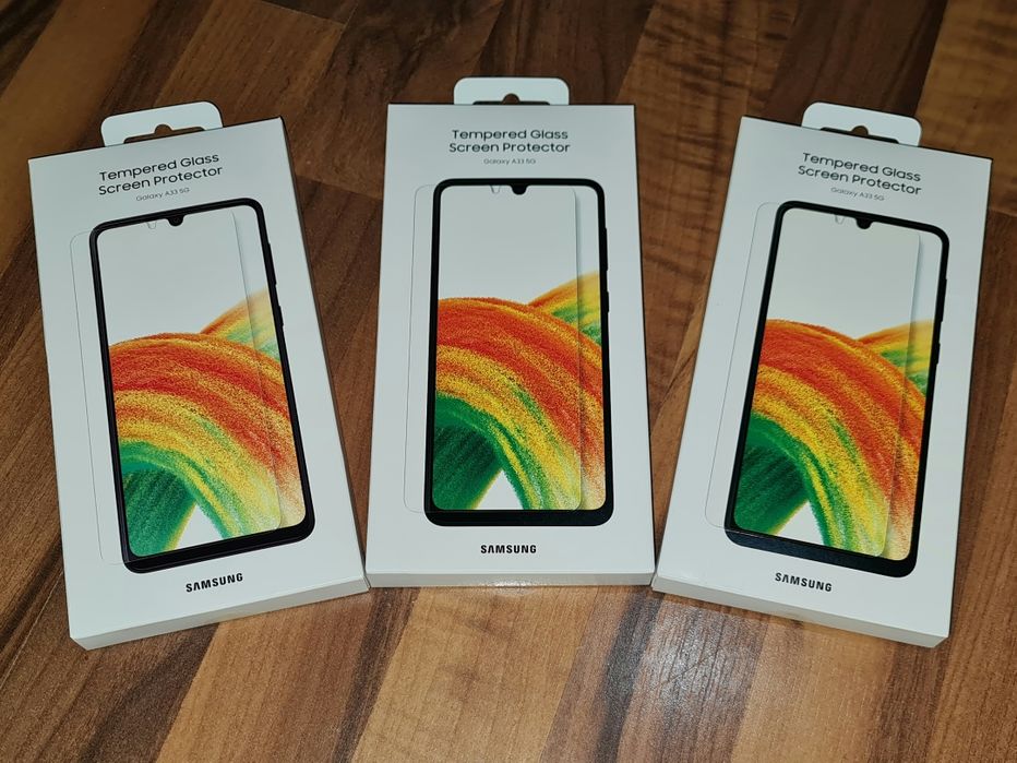 Folie sticla tempered full cover originala Samsung Galaxy A33 5G A336