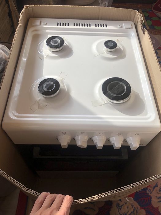 Газ плита новый қолданылған жок подаркаға берген