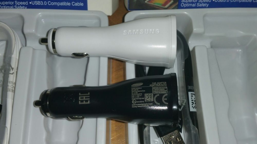 Incarcator auto+cablu Fast Charge original Samsung S6 7 8 9 10 Note8 9