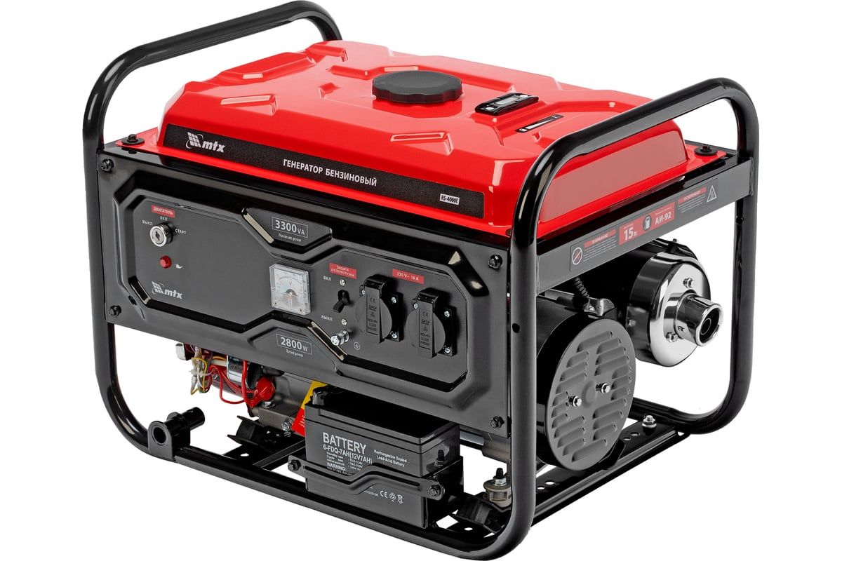 Generator pe benzina , 3,3 kW, 230V, pornire electrica// 946125