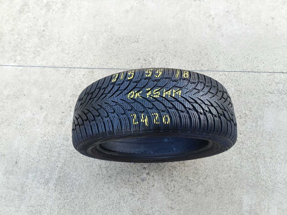 O anvelopa de iarna 215 55 18 nokian WR suv 4 profil de 7,5 mm