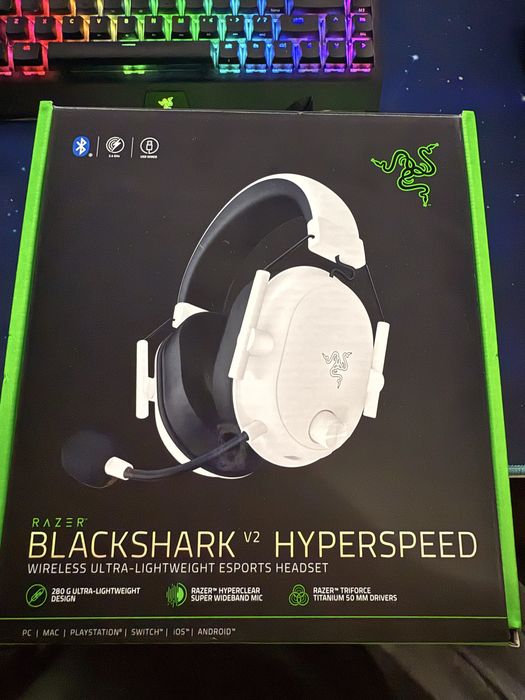 Casti gaming Razer blackshark v2 hyperspeed