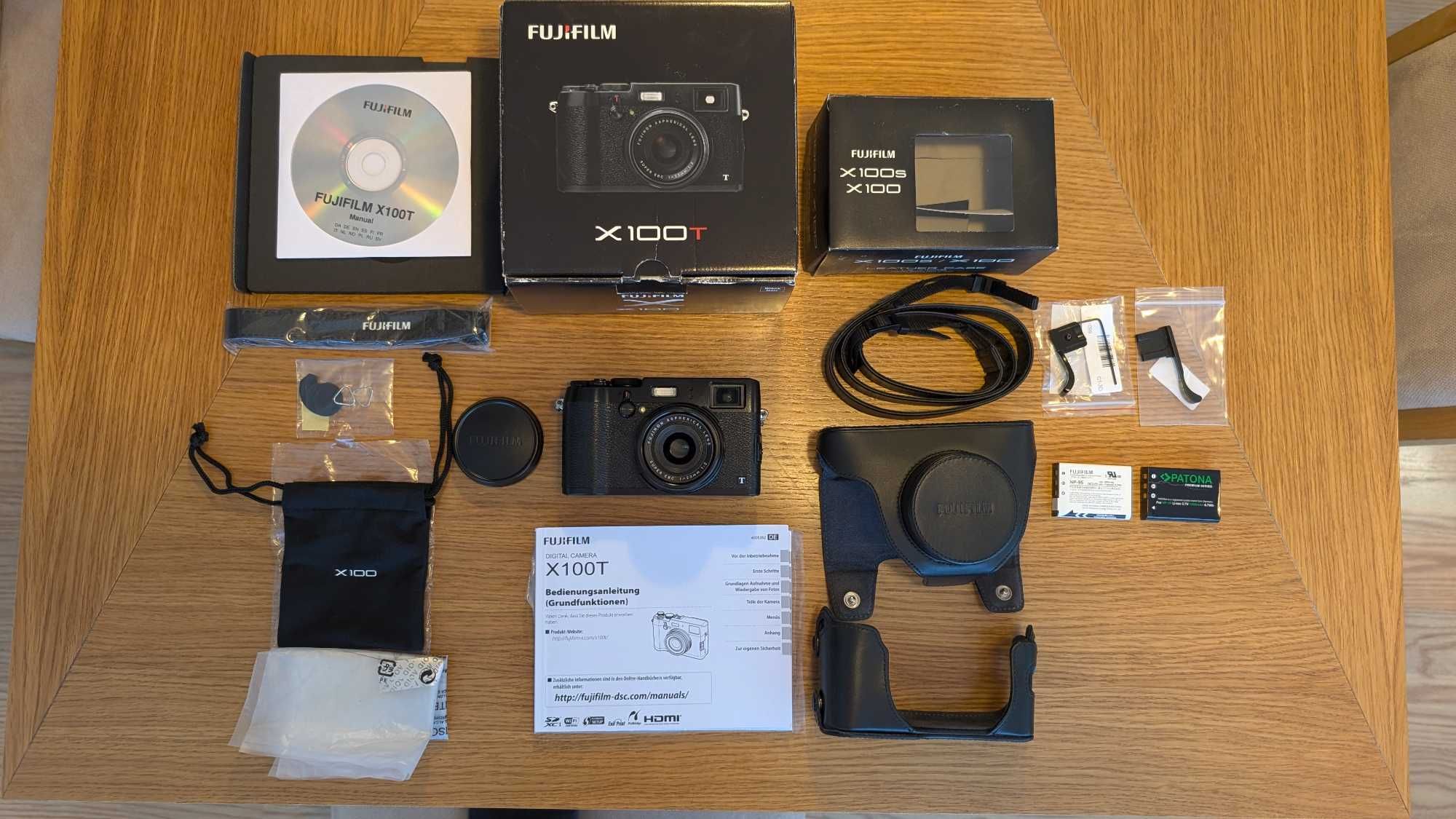 FUJIFILM X-100T комплект камера и аксесоари