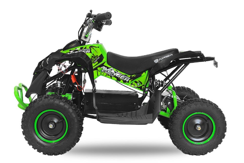 ATV Electric Eco Avenger 1000W 36V cu 3 Trepte de Viteza #Verde