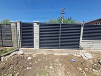Gard metalic jaluzea | Suruburi ascunse | Bacau | Model 2025 |