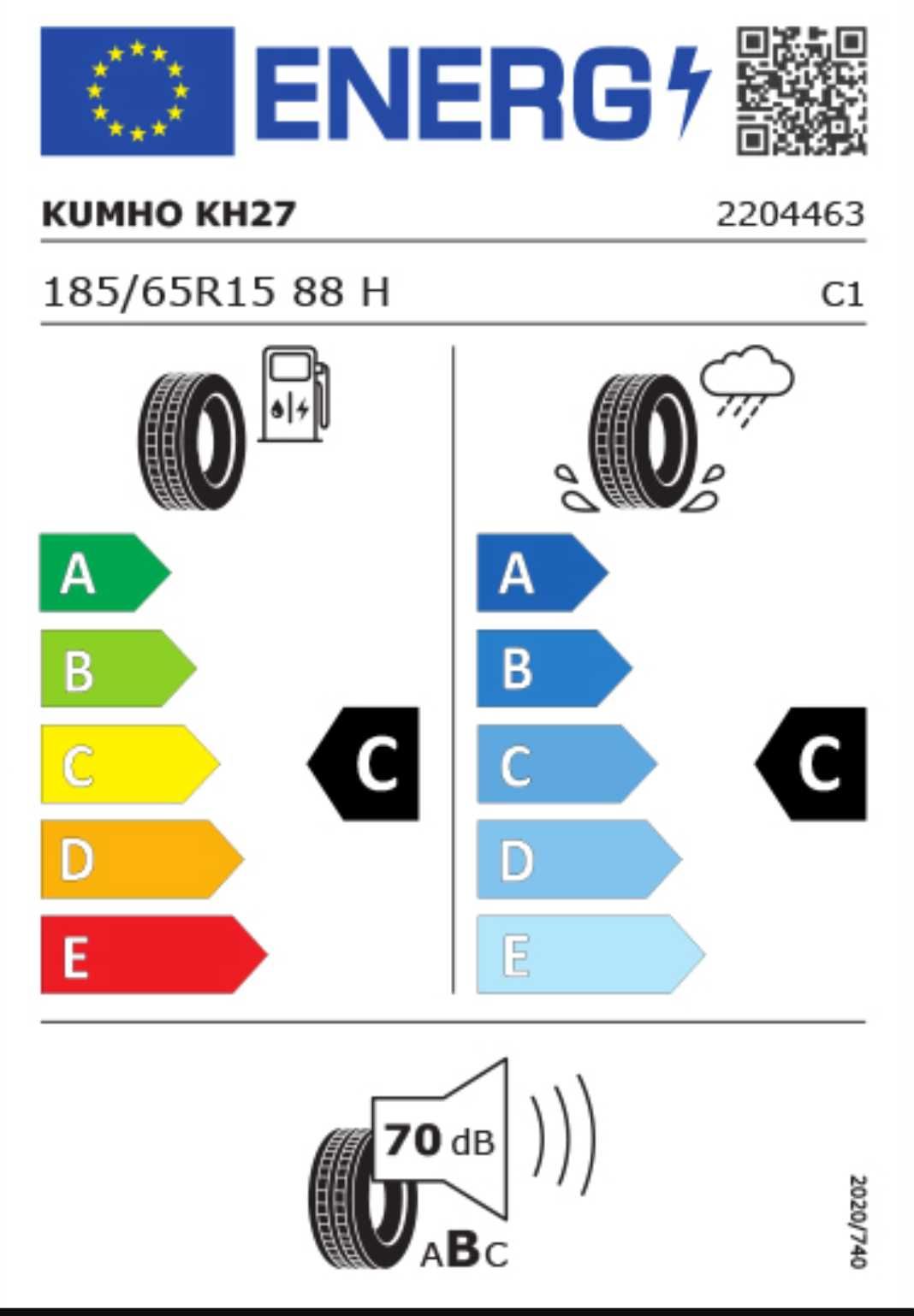 Anvelope Kumho KH27 - Dacia Logan