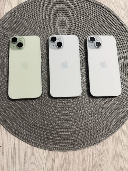 iPhone 15 Green 128 si Blue 256 Gb!