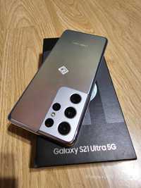 Samsung S21 Ultra, 12/128 Silver - КАТО НОВ!