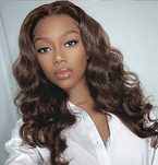 Peruca H27 PAR NATURAL 100% Remy Virgin Brazilian Satena Maro Castanie