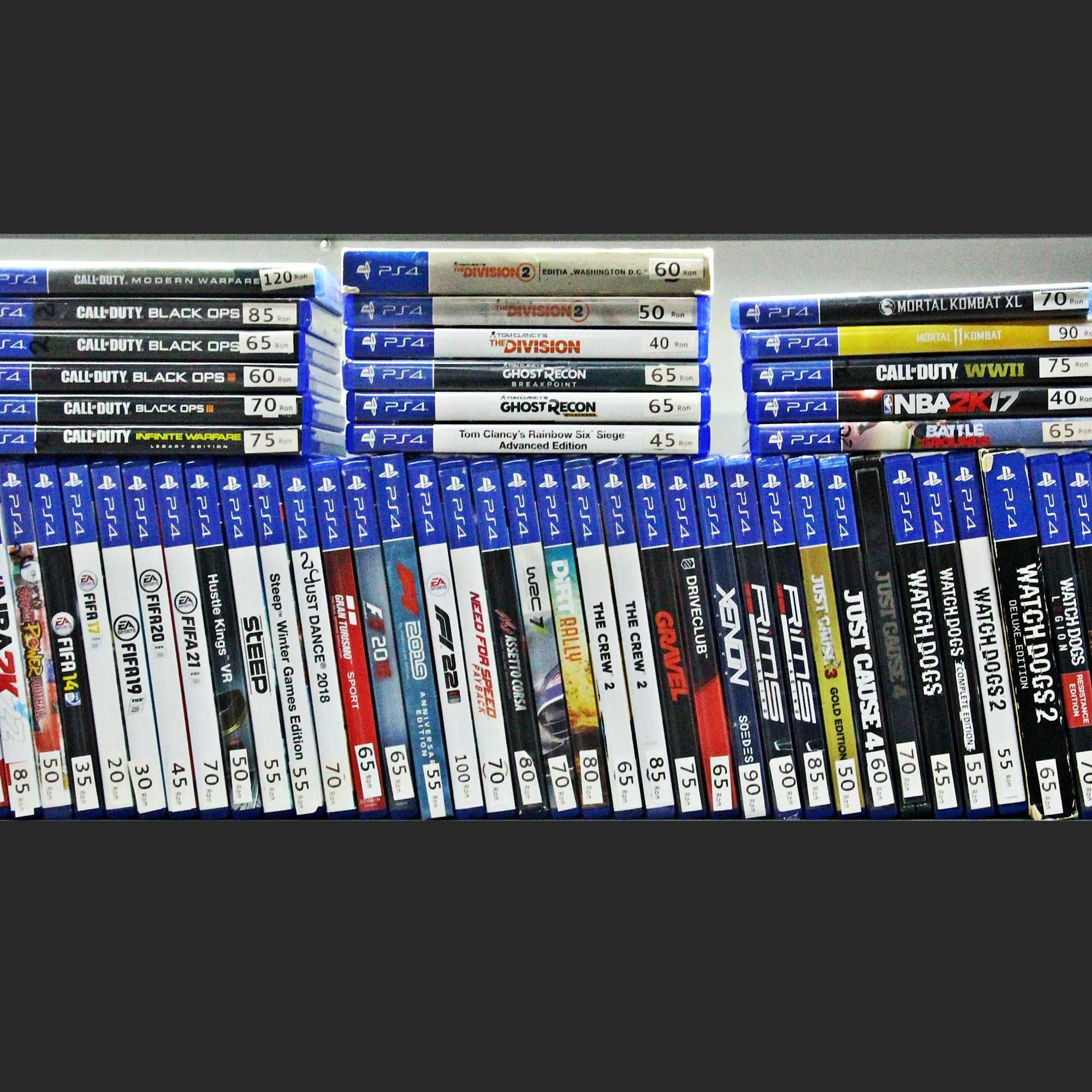 JOCURI PS4/PS5 - Minecraft, GTA 5, FIFA, UFC, Mortal Kombat, Far Cry