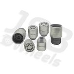 Set piulite antifurt Starlock cu 2 chei M12x1.25 pentru Nissan, Suzuki
