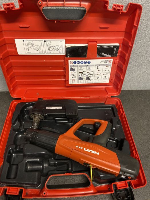 Hilti dx 5 2019 pistol batut cuie profile structuri metalice hale