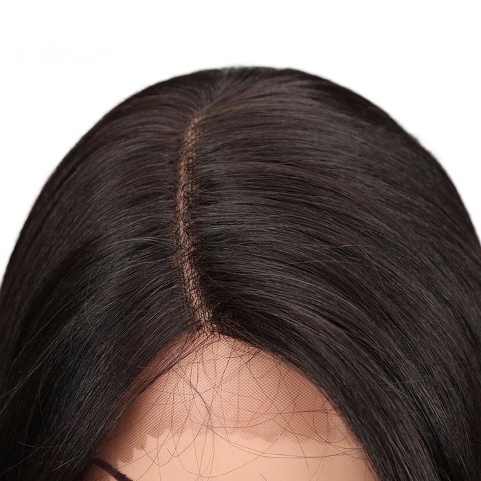 Peruca F31 FRONT LACE Ombre satena blonda castanie suvite blonde