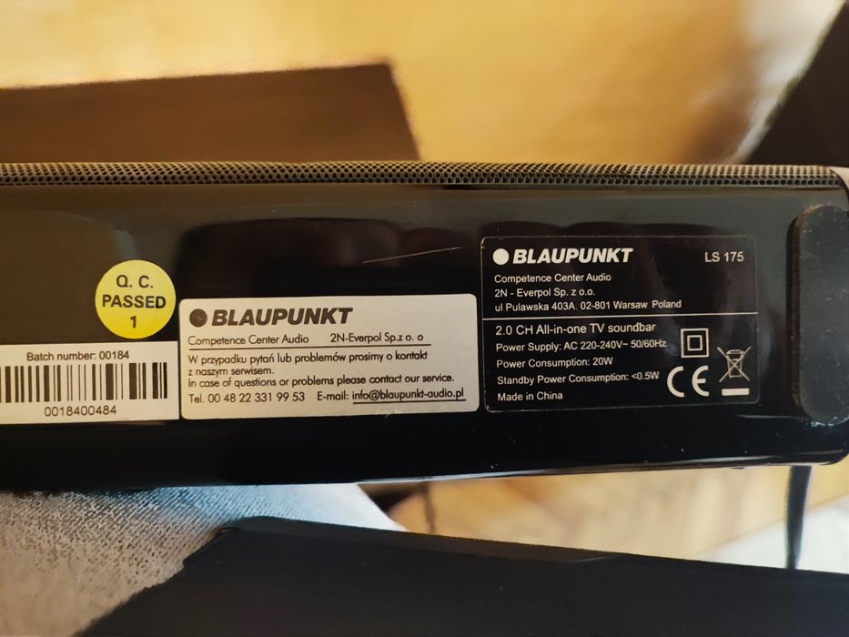Soundbar profesional Blaupunkt