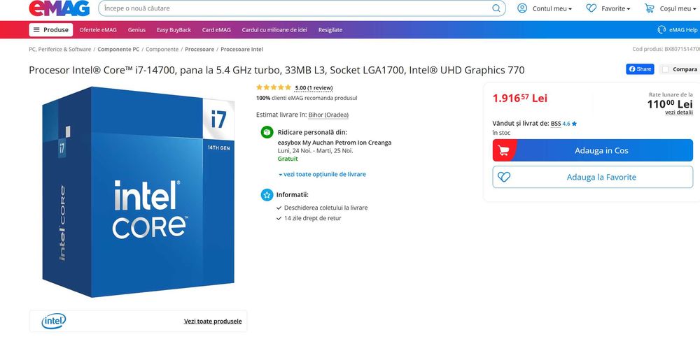 PC gaming I7 14700 Nvidia 4070 TI Super 16GB