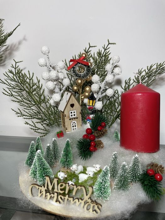 Aranjamente pentru masa de Craciun 80 lei