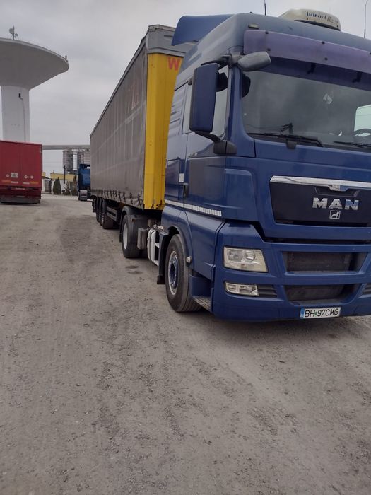 Ansamblu Man tgx eev + krone / Man tgx eev compesor silo