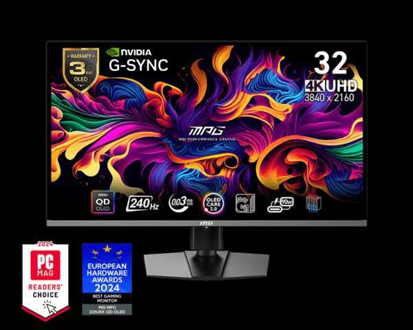 31.5" Монитор MSI MPG 321URX QD-OLED