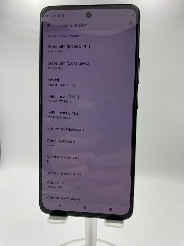 Motorola G72 128GB/8GB RAM #29538