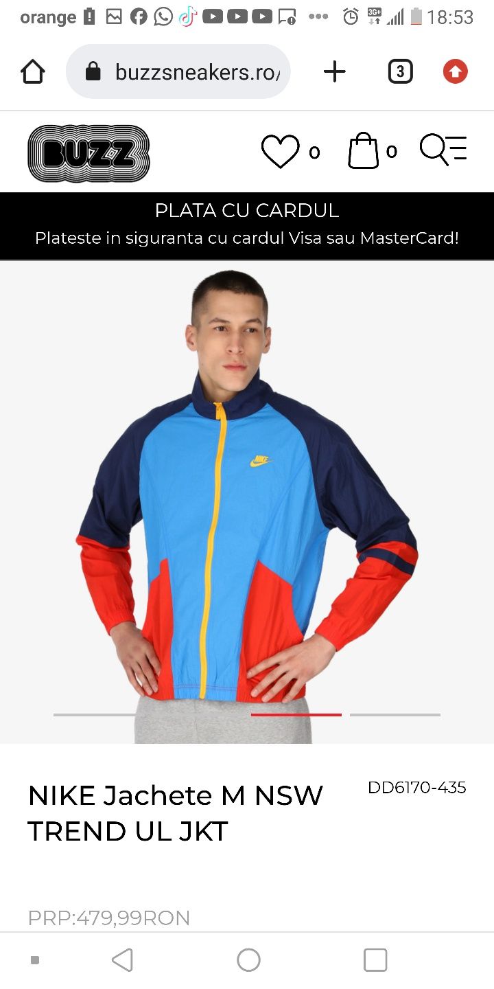 Bluza Nike,mărimea L,nou nouță cu eticheta.