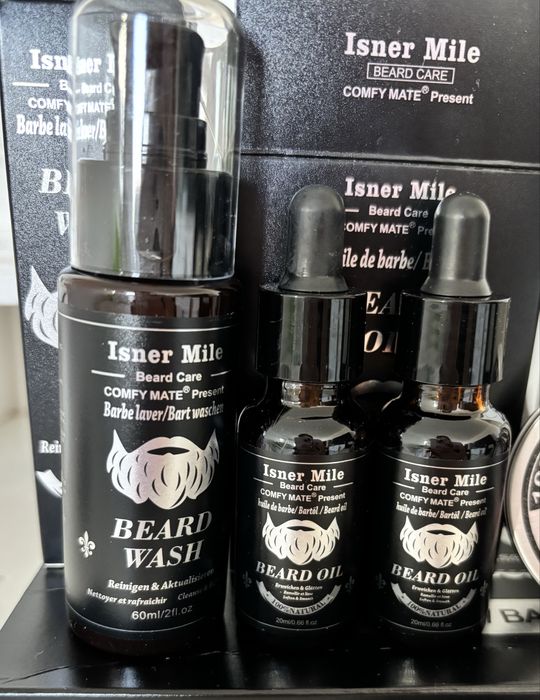 Set, kit de ingrijire barba 11 piese