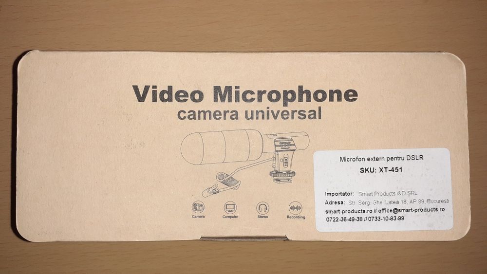Microfon camera video