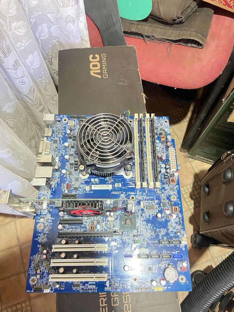 Kit HP + i5 650 + amd hd radeon 7000 series 4 gb ram