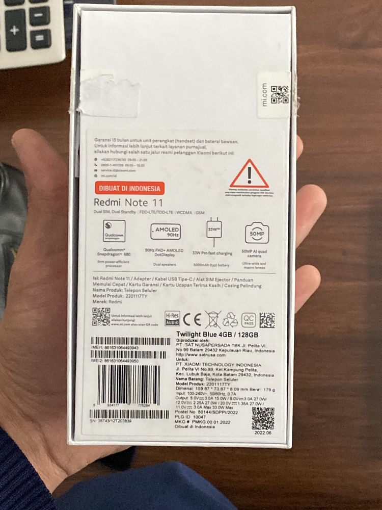 Redmi Note 11 128gb ideal sostoyaniyada