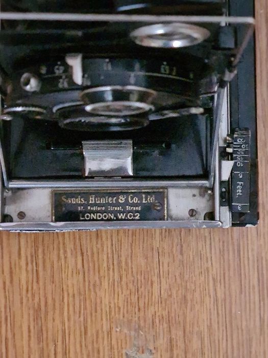 Aparat foto vintage cu burduf Kamera Werkstatten