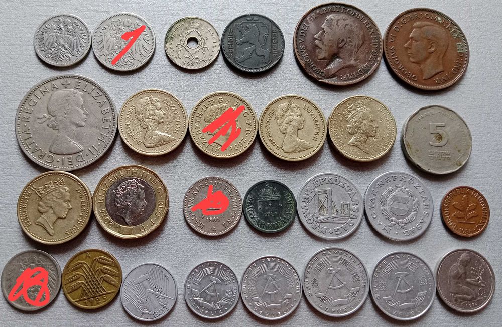 Продам монеты разных стран