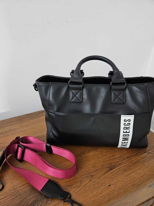 Сумка женская, черная, Bikkembergs