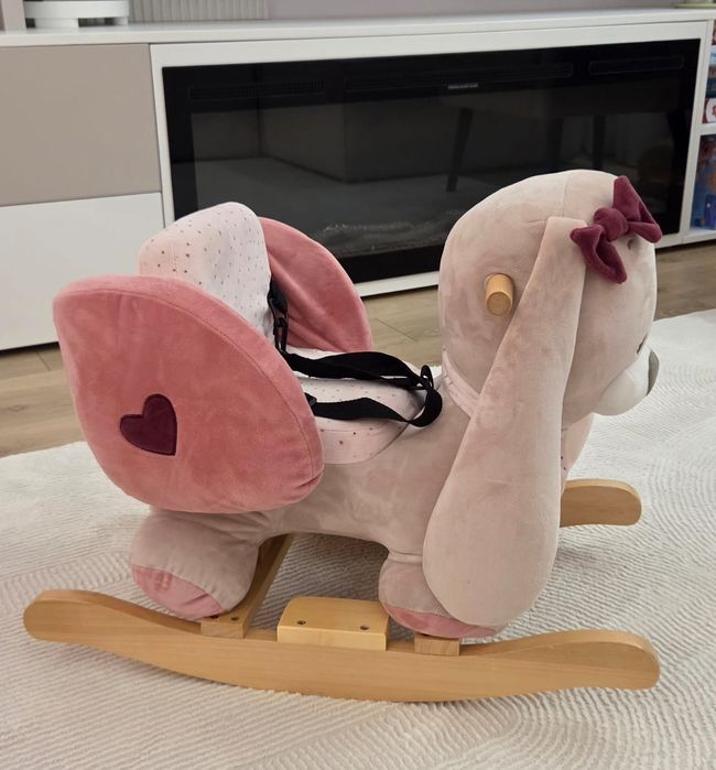 Nattou balansoar forma de animale 10m+ Iepurasul Nina