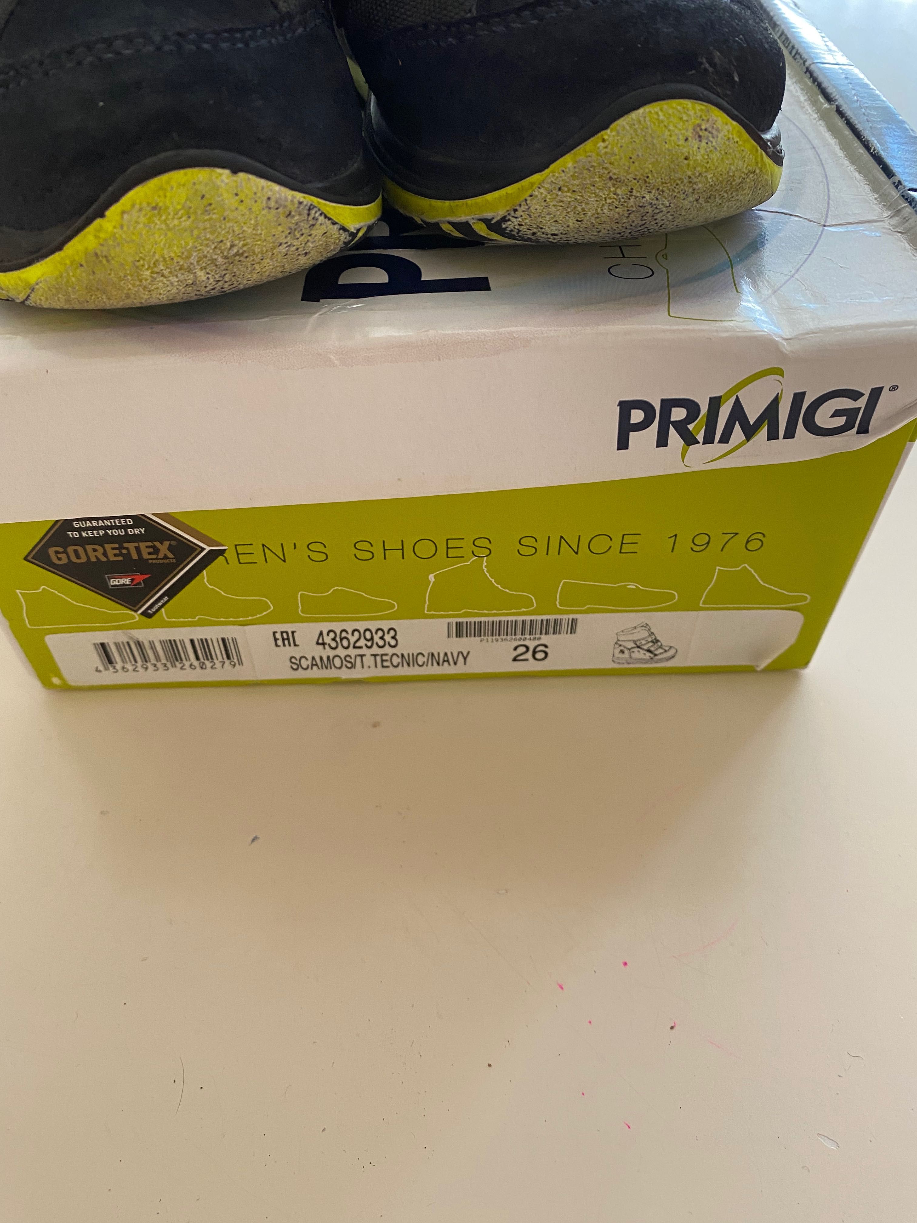 Детски зимни ботуши primigi  с технология gore-tex 26-ти номер