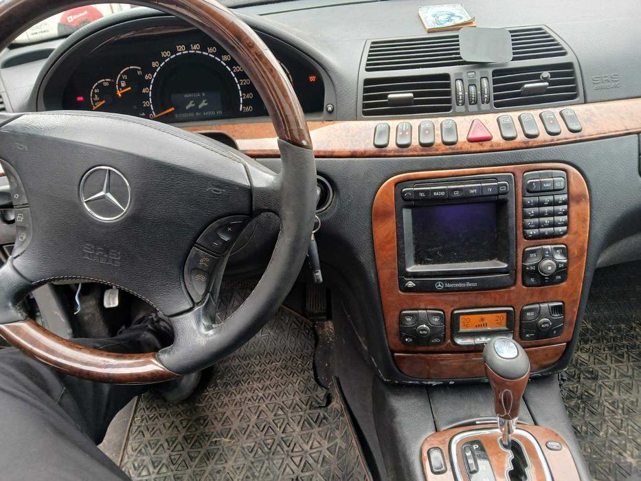 Мерцедес S320 2002г на части
