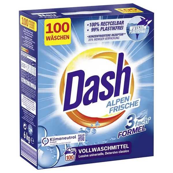 Прах за пране Dash Color Frische, 6 кг, 100 пранета на ЕДРО