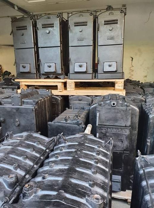 Centrale pe lemne din fonta