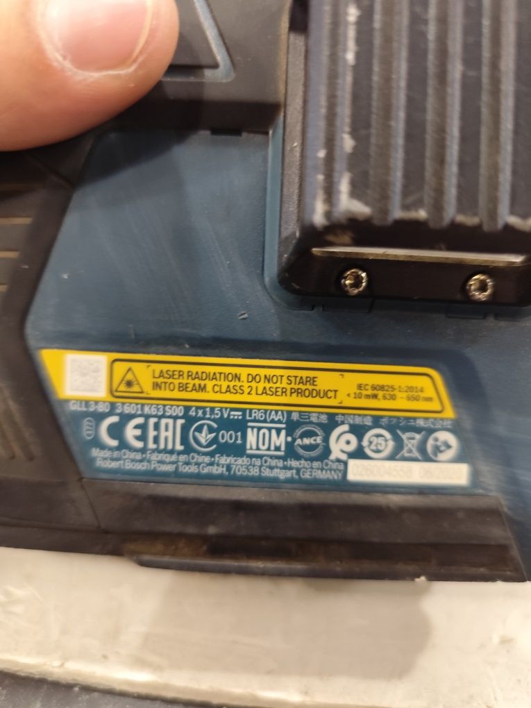 3D лазерен нивелир Бош Bosch GLL 3-80 100% оригинален