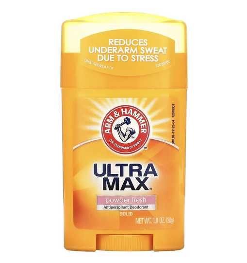 Arm & Hammer UltraMax Fresh твердый дезодорант антиперсперант 28г