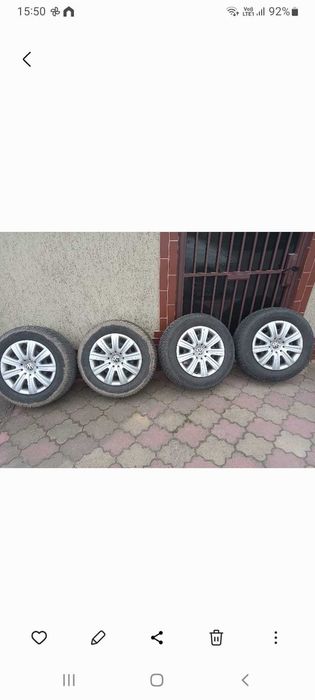 Vând jante tabla vw